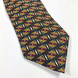 Henri Christian Men's Silk Tie Necktie Vintage 58"